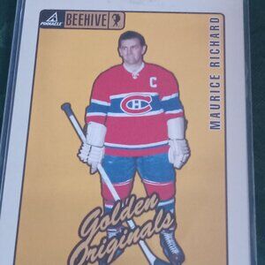 Maurice Richard Golden Originals 1997-98 Pinnacle Beehive 5x7 card